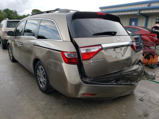 Photo 2 VIN: 5FNRL5H62DB046621 - HONDA ODYSSEY EX 