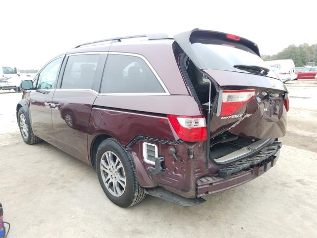 Photo 2 VIN: 5FNRL5H62DB075309 - HONDA ODYSSEY EX 