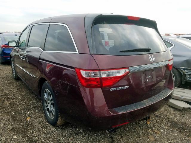 Photo 2 VIN: 5FNRL5H62DB080638 - HONDA ODYSSEY EX 