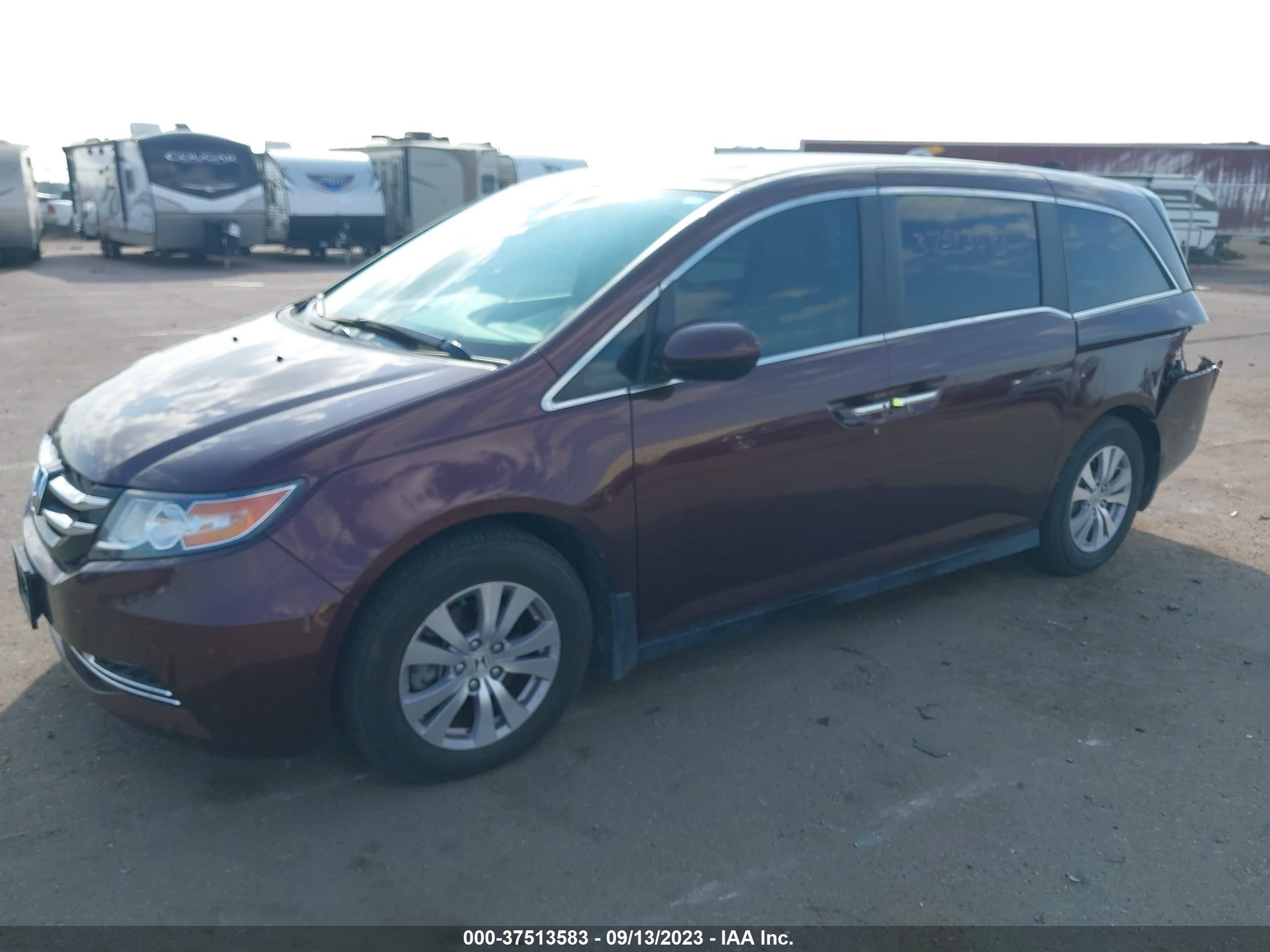 Photo 1 VIN: 5FNRL5H62EB067938 - HONDA ODYSSEY 