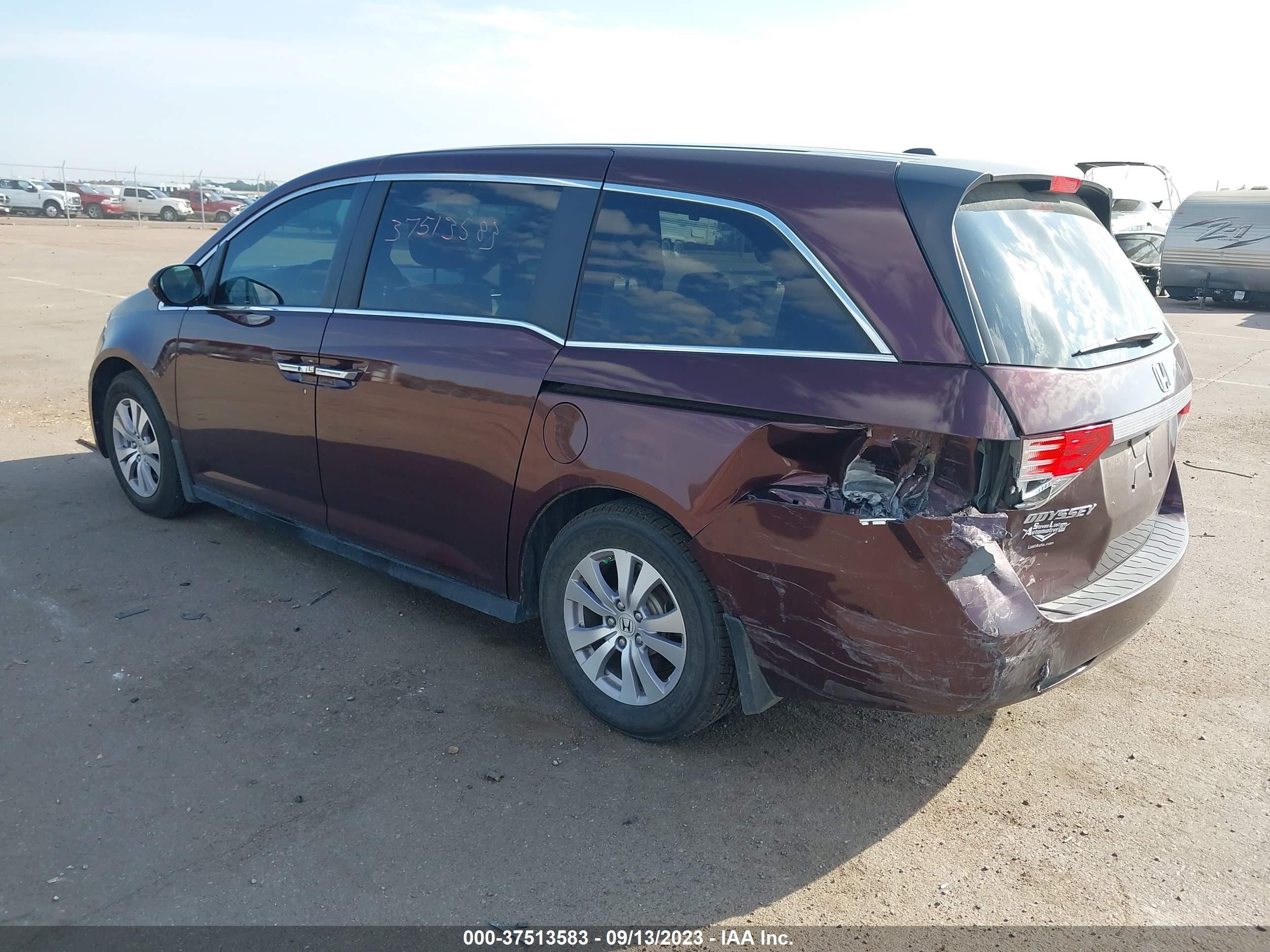 Photo 2 VIN: 5FNRL5H62EB067938 - HONDA ODYSSEY 