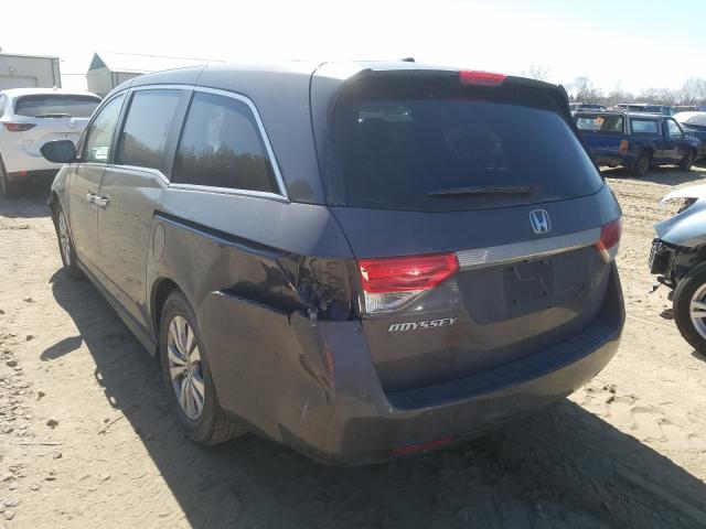 Photo 2 VIN: 5FNRL5H62EB127328 - HONDA ODYSSEY EX 