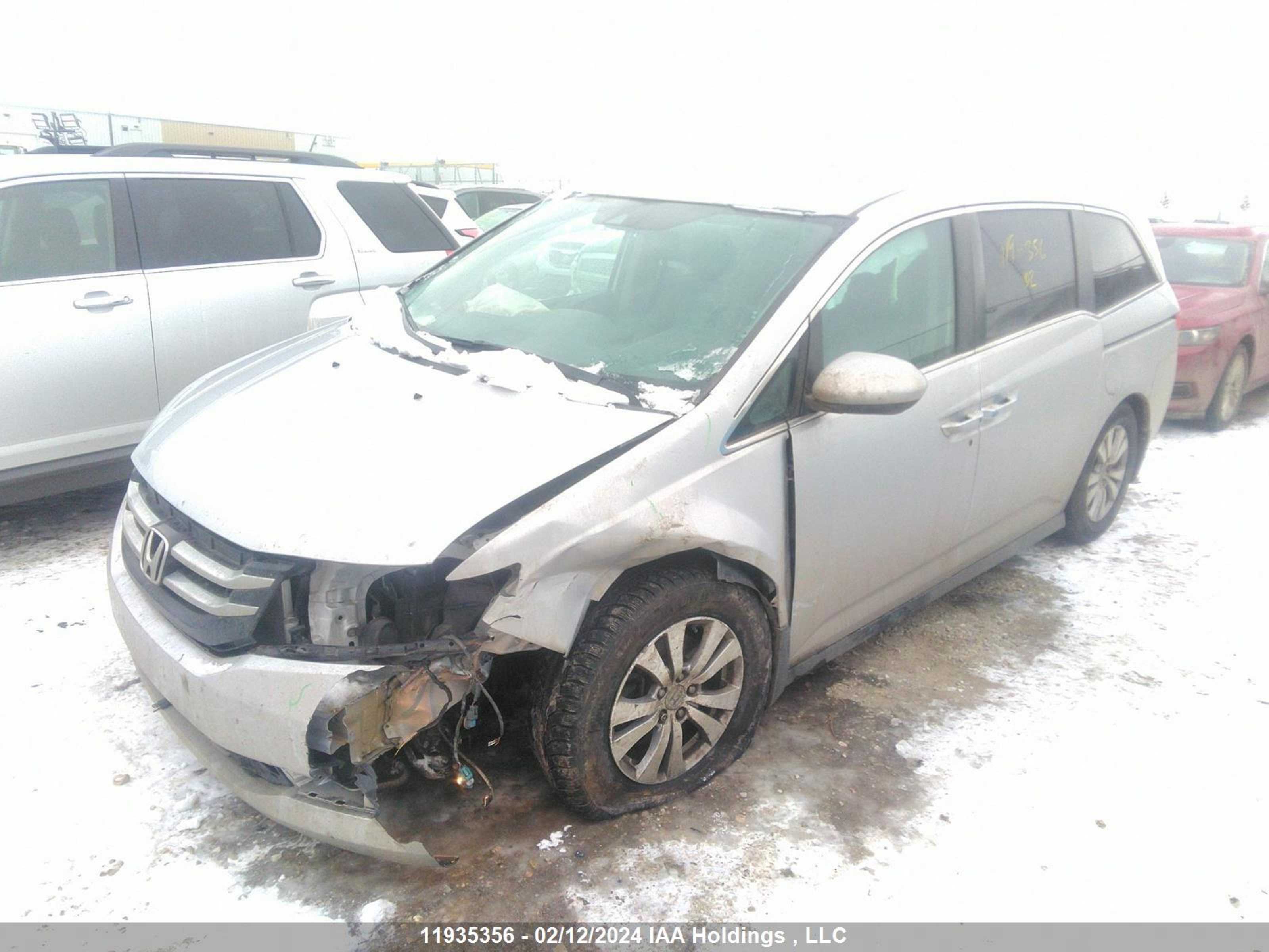 Photo 1 VIN: 5FNRL5H62EB506216 - HONDA ODYSSEY 