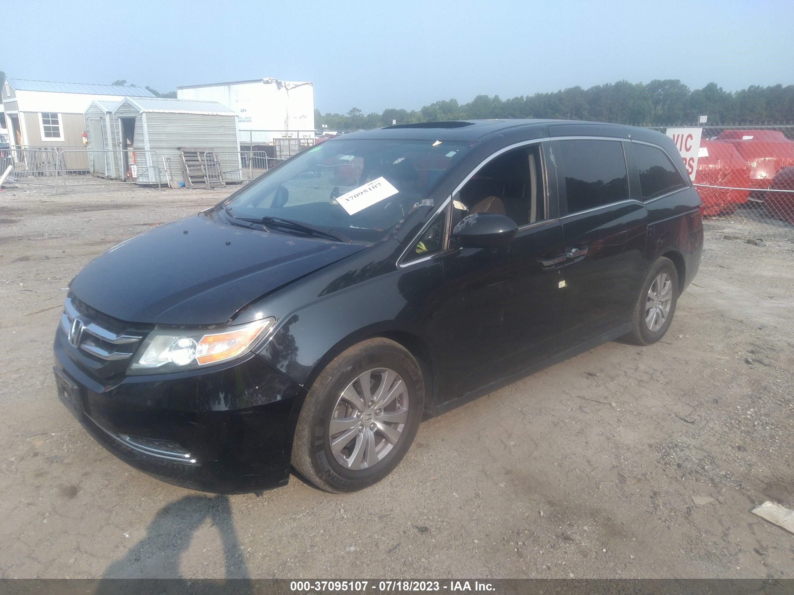 Photo 1 VIN: 5FNRL5H62GB003952 - HONDA ODYSSEY 