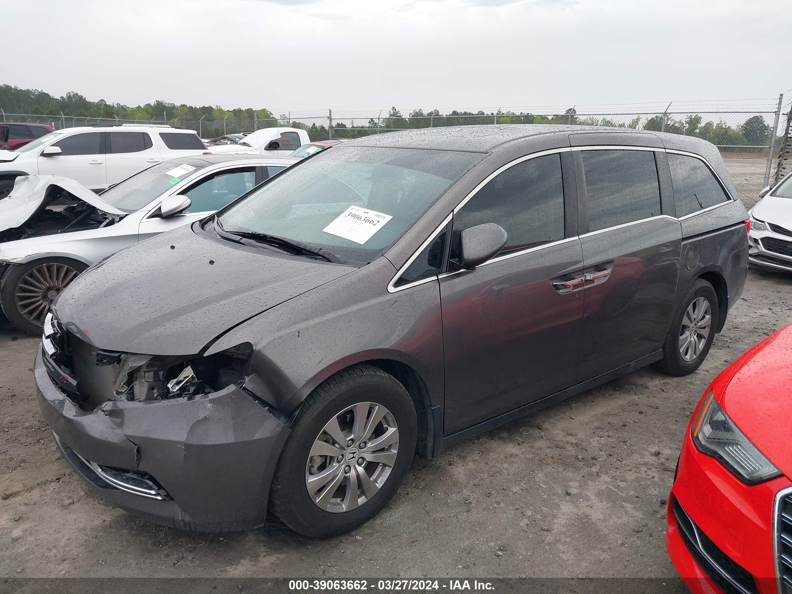 Photo 1 VIN: 5FNRL5H62GB124920 - HONDA ODYSSEY 