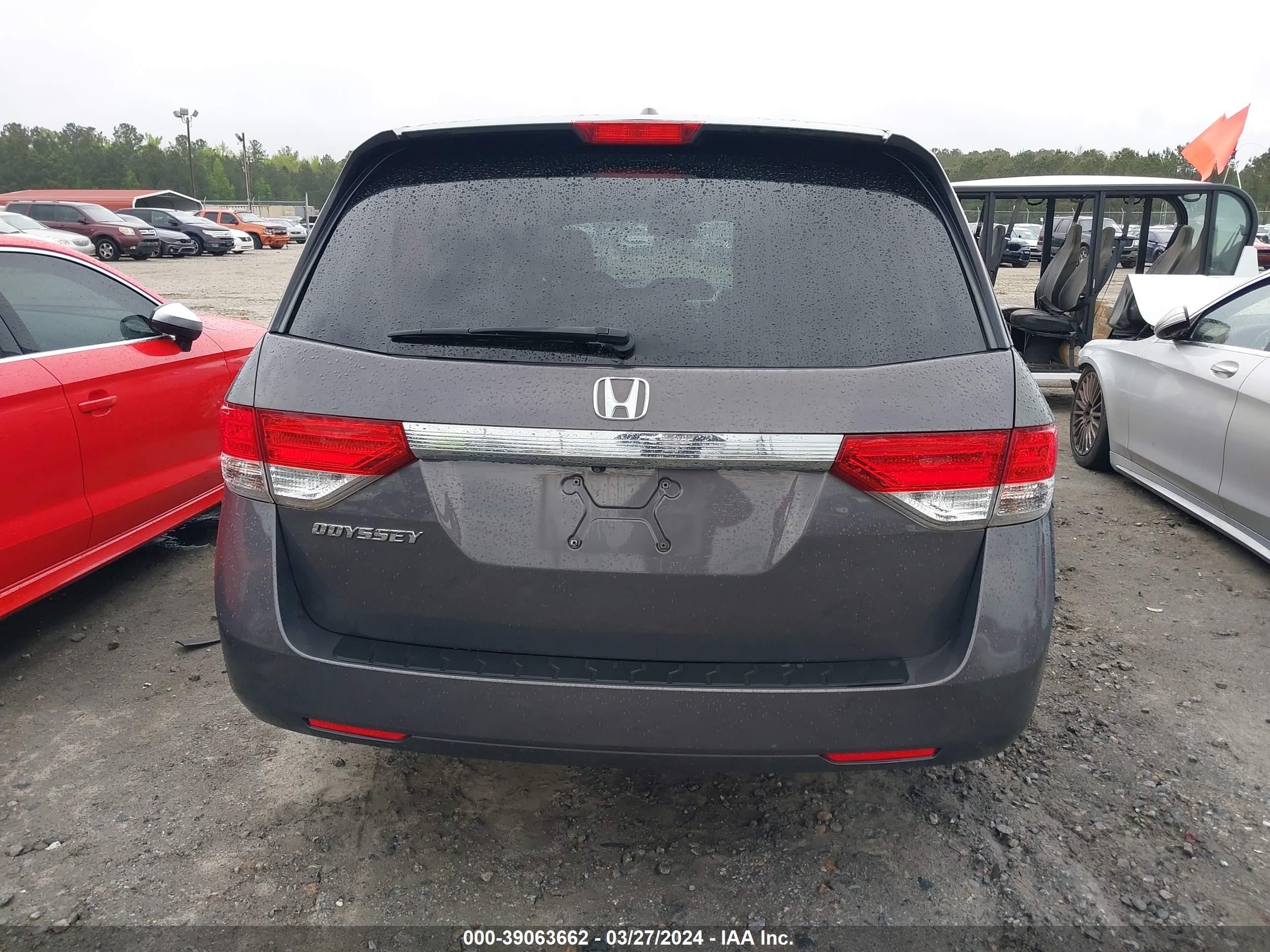 Photo 15 VIN: 5FNRL5H62GB124920 - HONDA ODYSSEY 