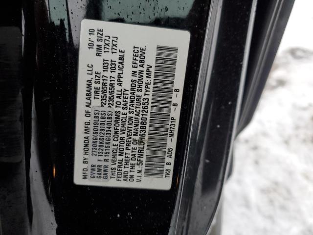 Photo 12 VIN: 5FNRL5H63BB012653 - HONDA ODYSSEY EX 