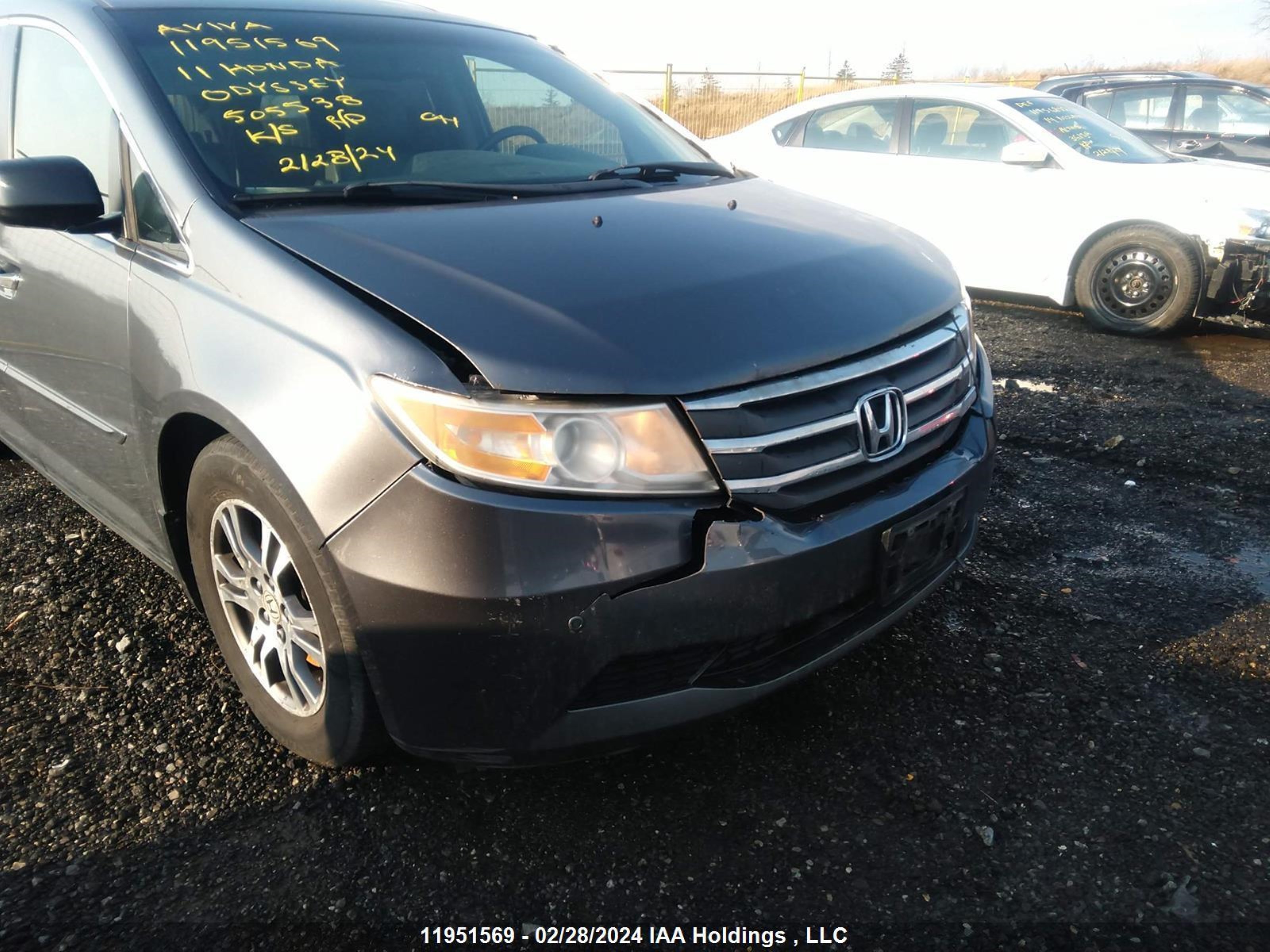 Photo 5 VIN: 5FNRL5H63BB505538 - HONDA ODYSSEY 