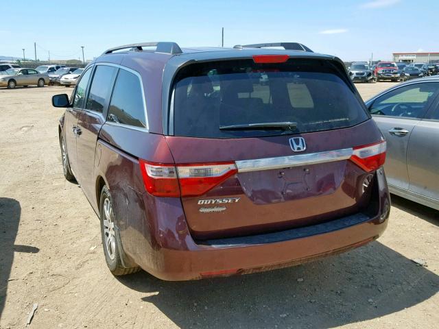 Photo 2 VIN: 5FNRL5H64DB011448 - HONDA ODYSSEY EX 