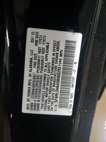 Photo 11 VIN: 5FNRL5H64DB060293 - HONDA ODYSSEY EX 