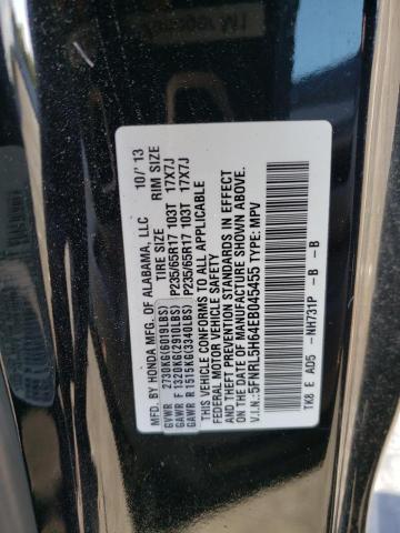 Photo 12 VIN: 5FNRL5H64EB045455 - HONDA ODYSSEY EX 