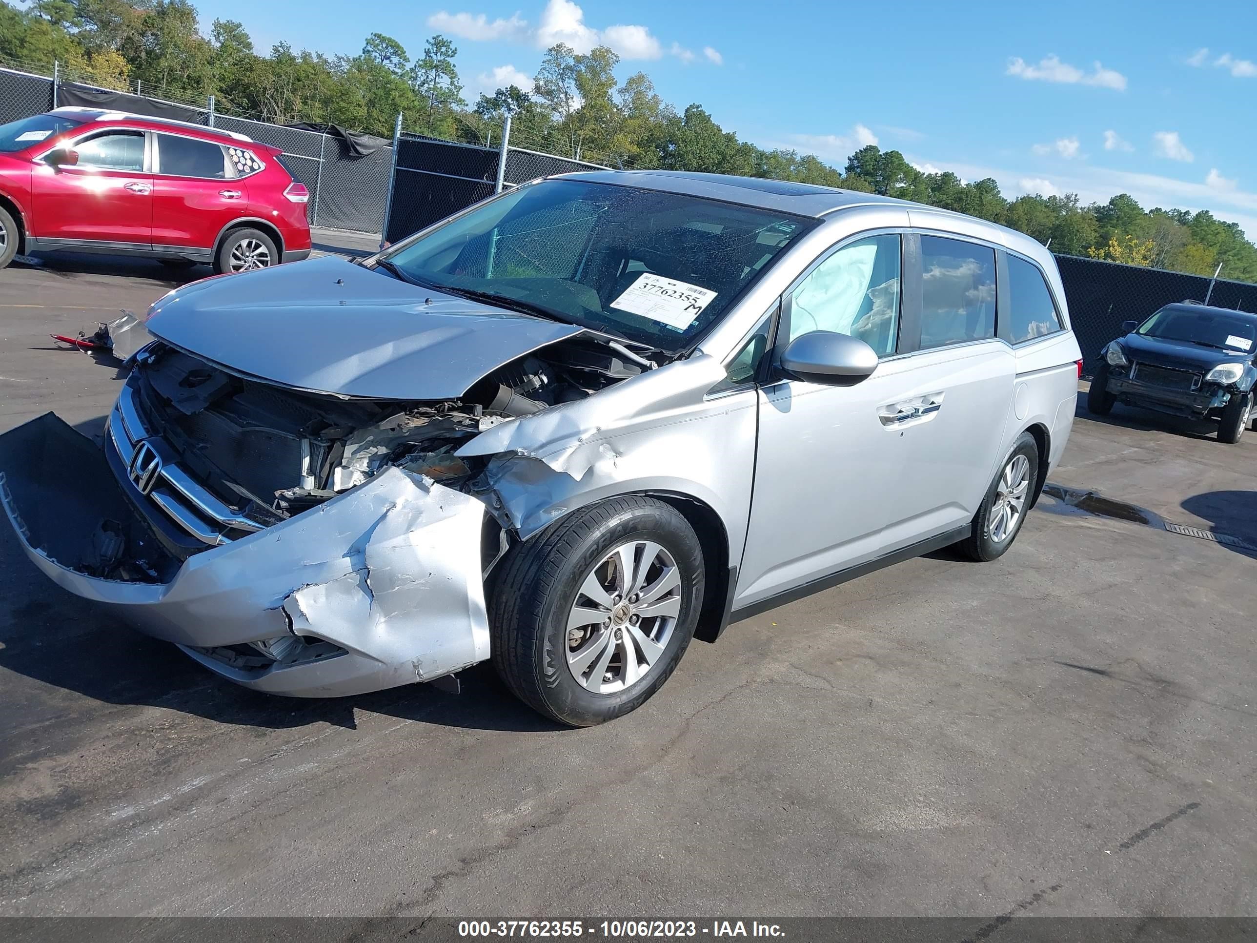 Photo 1 VIN: 5FNRL5H64EB075202 - HONDA ODYSSEY 