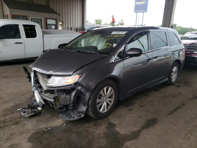 Photo 1 VIN: 5FNRL5H64EB093392 - HONDA ODYSSEY EX 