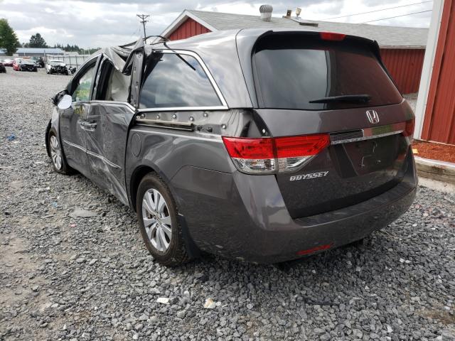 Photo 2 VIN: 5FNRL5H64FB017172 - HONDA ODYSSEY EX 