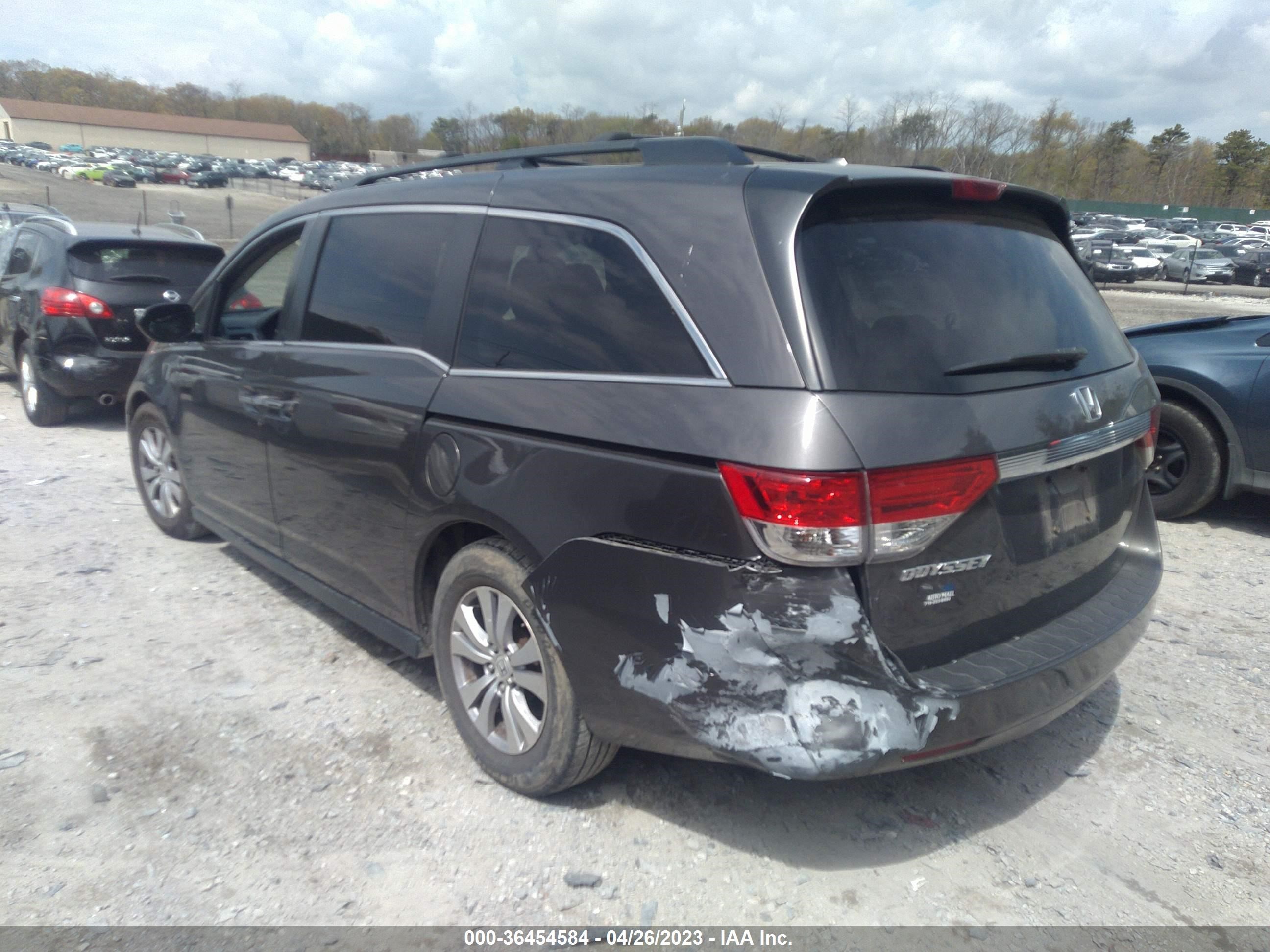 Photo 2 VIN: 5FNRL5H64FB045151 - HONDA ODYSSEY 