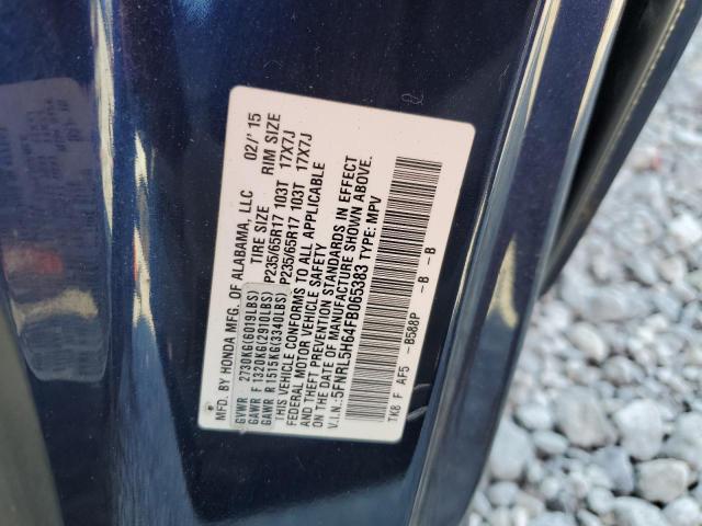 Photo 13 VIN: 5FNRL5H64FB065383 - HONDA ODYSSEY EX 