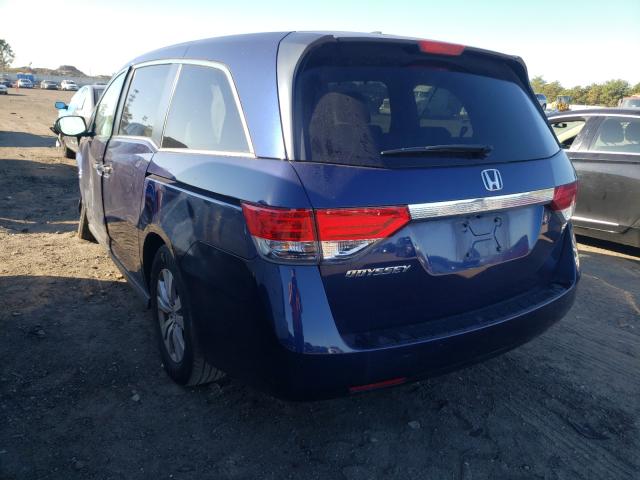 Photo 2 VIN: 5FNRL5H64FB127770 - HONDA ODYSSEY EX 