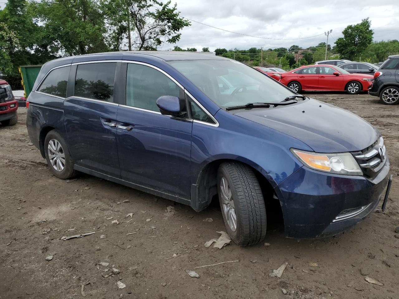 Photo 3 VIN: 5FNRL5H64GB061934 - HONDA ODYSSEY 