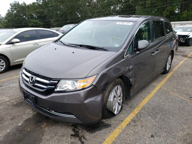 Photo 1 VIN: 5FNRL5H64HB005168 - HONDA ODYSSEY EX 