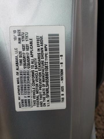 Photo 12 VIN: 5FNRL5H65BB010872 - HONDA ODYSSEY EX 