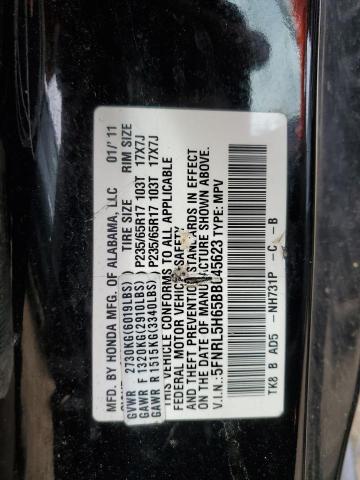 Photo 12 VIN: 5FNRL5H65BB045623 - HONDA ODYSSEY EX 