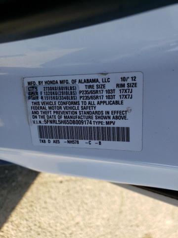 Photo 9 VIN: 5FNRL5H65DB009174 - HONDA ODYSSEY EX 