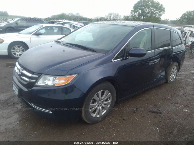 Photo 1 VIN: 5FNRL5H65EB114766 - HONDA ODYSSEY 