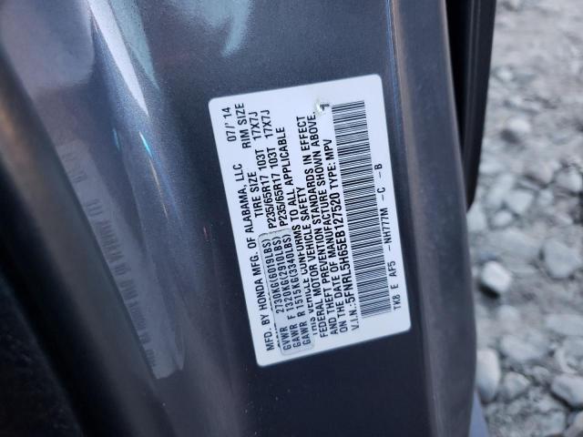 Photo 9 VIN: 5FNRL5H65EB127520 - HONDA ODYSSEY EX 