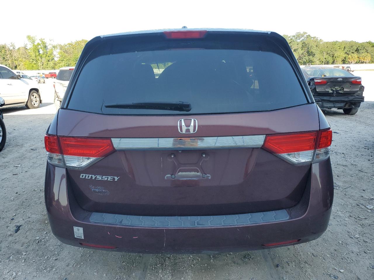 Photo 5 VIN: 5FNRL5H65FB076005 - HONDA ODYSSEY 