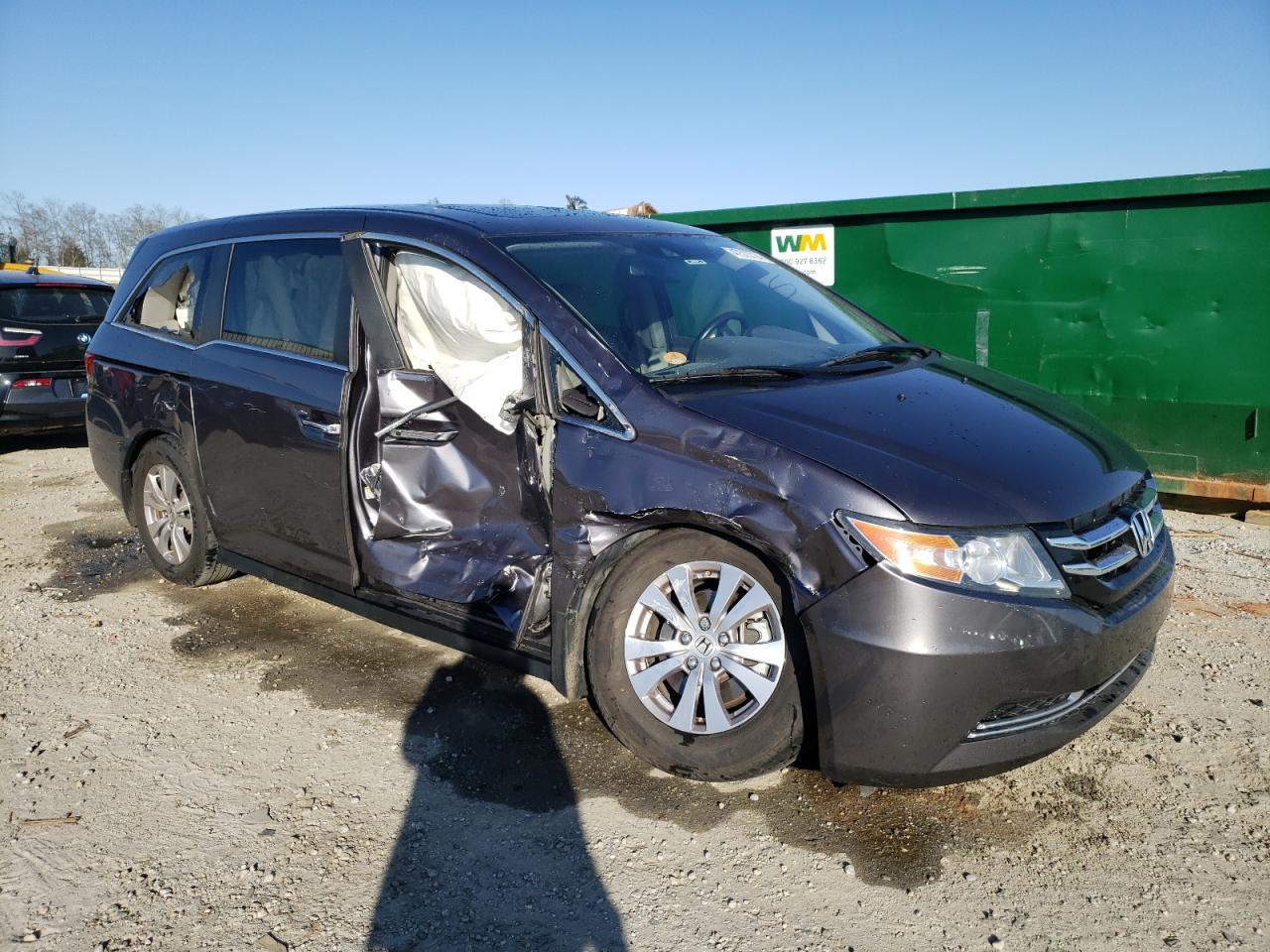 Photo 3 VIN: 5FNRL5H65FB126563 - HONDA ODYSSEY 