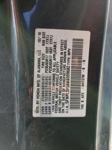 Photo 12 VIN: 5FNRL5H66BB009682 - HONDA ODYSSEY EX 