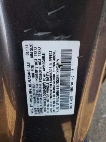 Photo 12 VIN: 5FNRL5H66BB095396 - HONDA ODYSSEY EX 