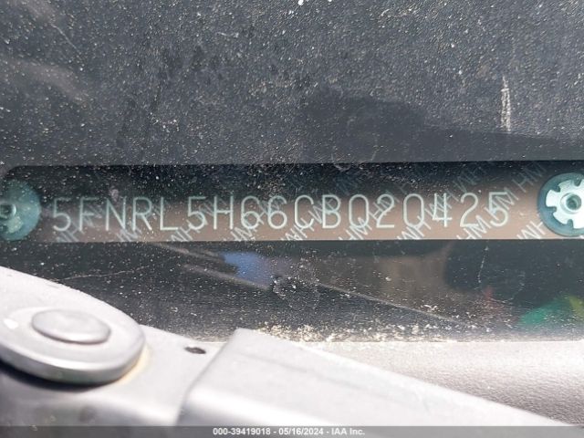 Photo 8 VIN: 5FNRL5H66CB020425 - HONDA ODYSSEY 