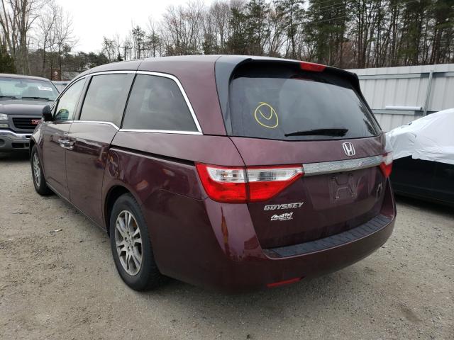 Photo 2 VIN: 5FNRL5H66DB042071 - HONDA ODYSSEY EX 