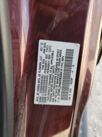 Photo 13 VIN: 5FNRL5H66DB050414 - HONDA ODYSSEY EX 