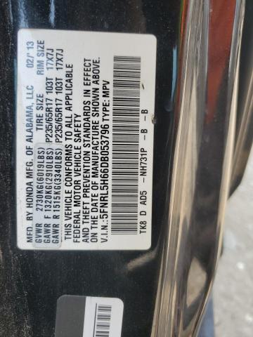 Photo 12 VIN: 5FNRL5H66DB053796 - HONDA ODYSSEY EX 