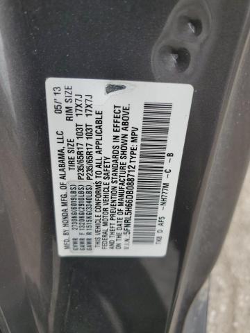 Photo 12 VIN: 5FNRL5H66DB088712 - HONDA ODYSSEY EX 