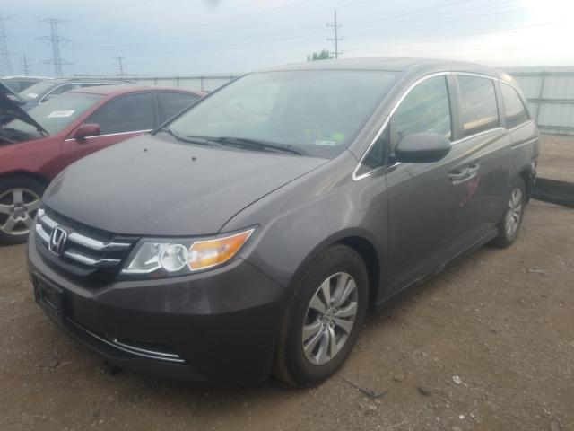 Photo 1 VIN: 5FNRL5H66EB046123 - HONDA ODYSSEY EX 