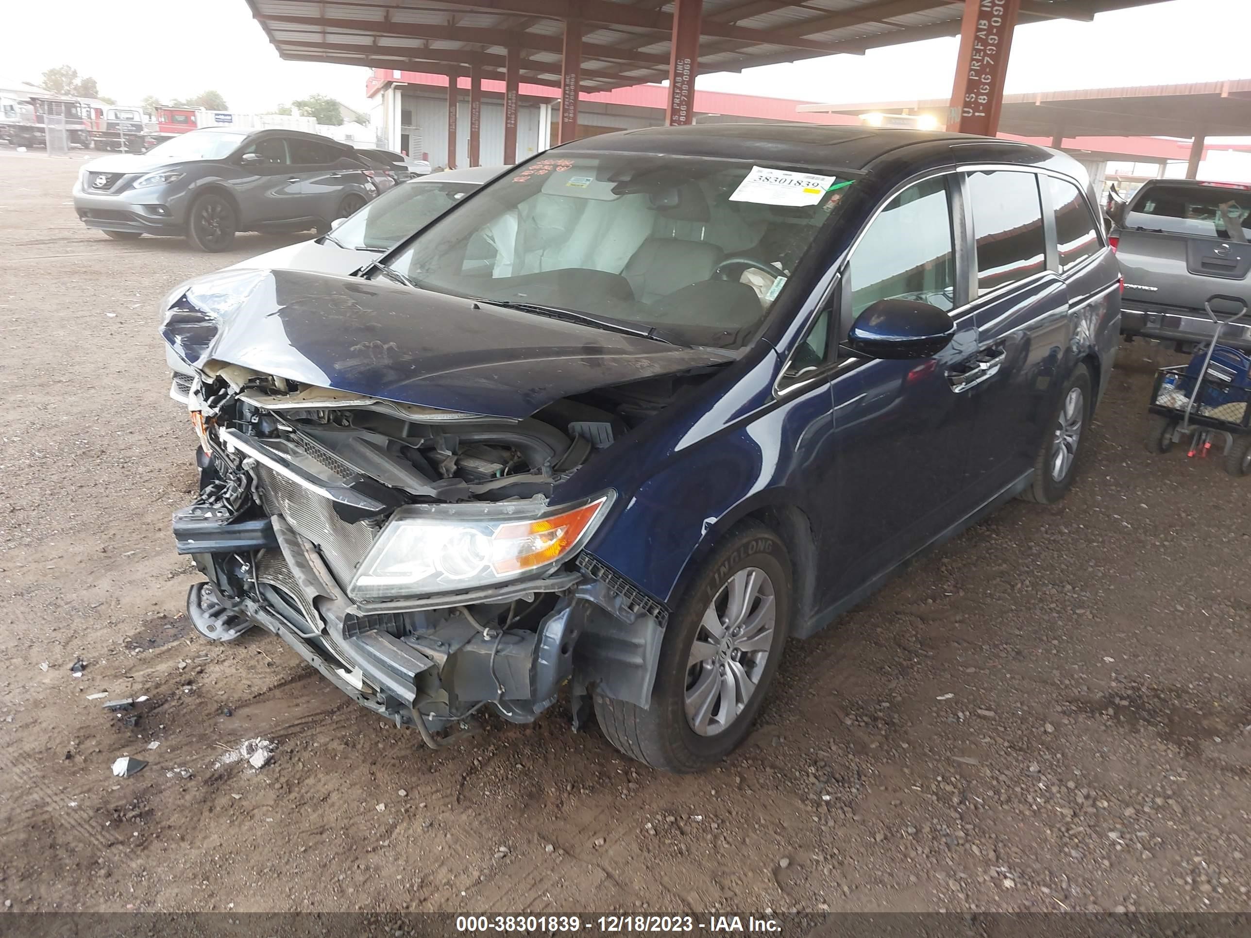 Photo 1 VIN: 5FNRL5H66EB099212 - HONDA ODYSSEY 