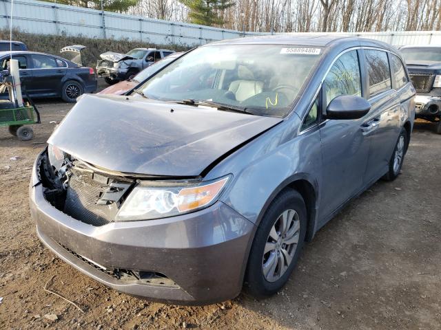 Photo 1 VIN: 5FNRL5H66FB003130 - HONDA ODYSSEY EX 