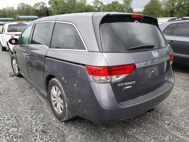 Photo 2 VIN: 5FNRL5H66FB057947 - HONDA ODYSSEY EX 