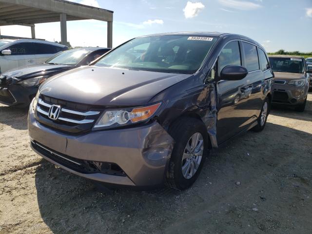 Photo 1 VIN: 5FNRL5H66FB057947 - HONDA ODYSSEY EX 