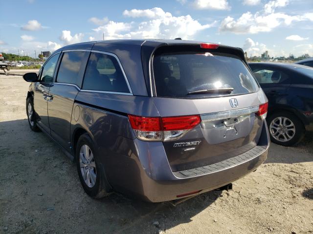 Photo 2 VIN: 5FNRL5H66FB057947 - HONDA ODYSSEY EX 