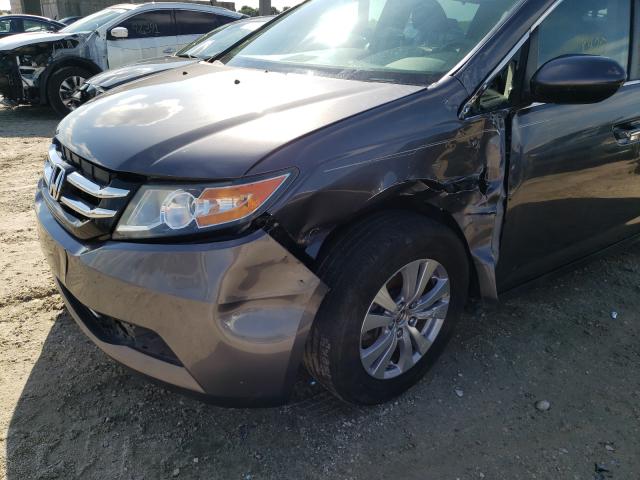 Photo 8 VIN: 5FNRL5H66FB057947 - HONDA ODYSSEY EX 