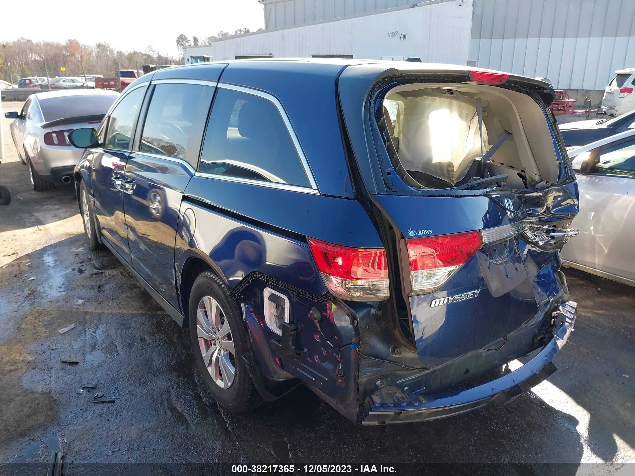 Photo 2 VIN: 5FNRL5H66GB010838 - HONDA ODYSSEY 