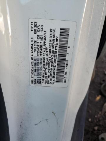 Photo 12 VIN: 5FNRL5H67CB032275 - HONDA ODYSSEY EX 