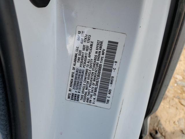 Photo 12 VIN: 5FNRL5H67CB089009 - HONDA ODYSSEY EX 