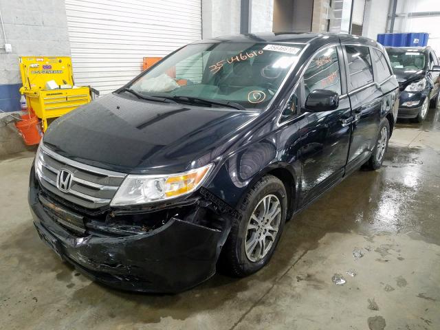 Photo 1 VIN: 5FNRL5H67DB054925 - HONDA ODYSSEY EX 