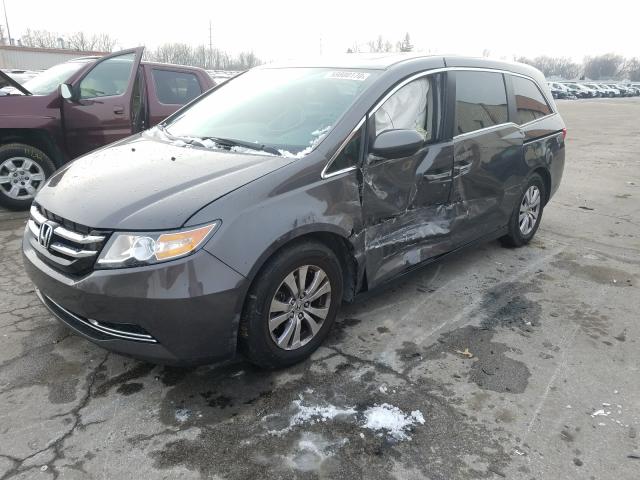 Photo 1 VIN: 5FNRL5H67EB033025 - HONDA ODYSSEY EX 