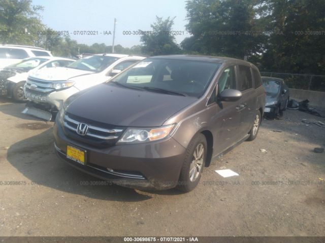 Photo 1 VIN: 5FNRL5H67EB046986 - HONDA ODYSSEY 